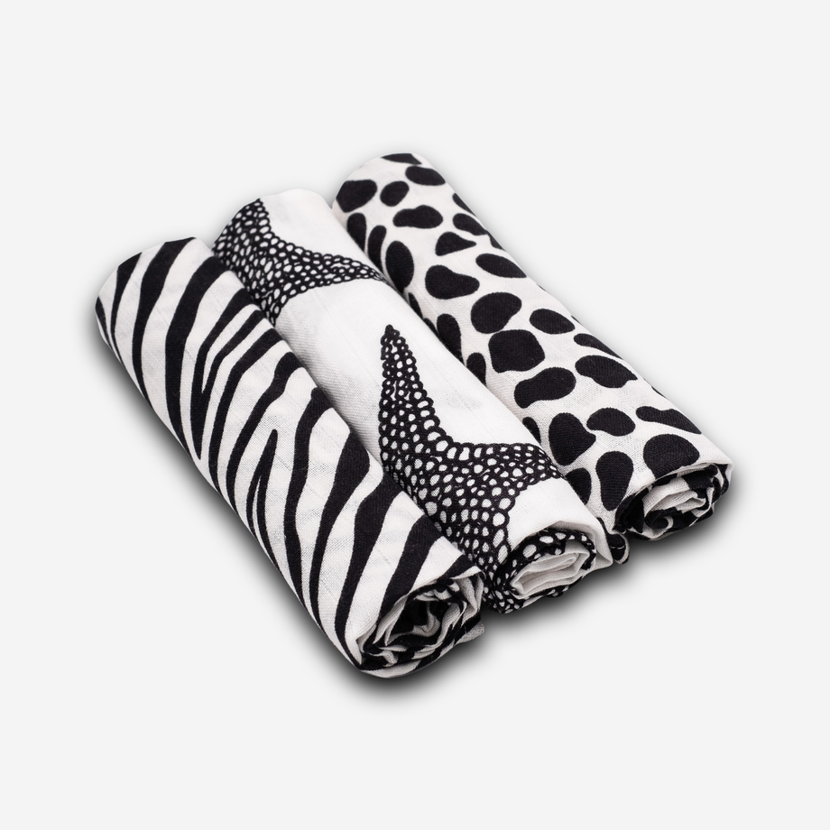 Animal muslin squares sale